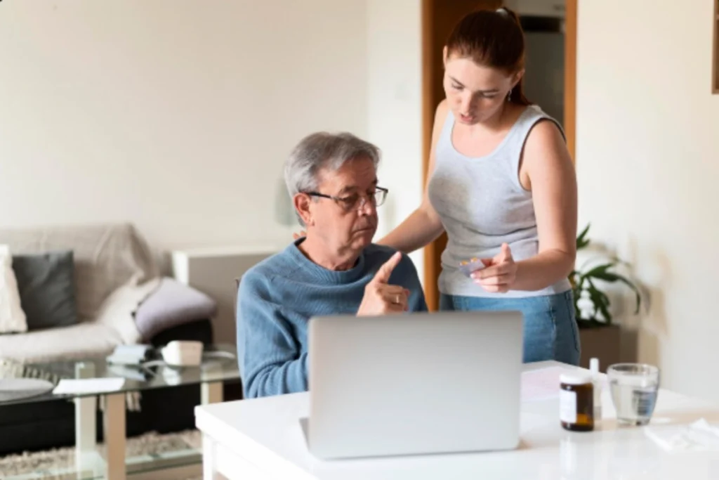 personne aidant a domicile