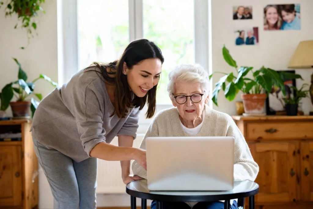 aide informatique senior