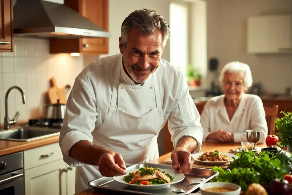 chef à domicile personnes âgées